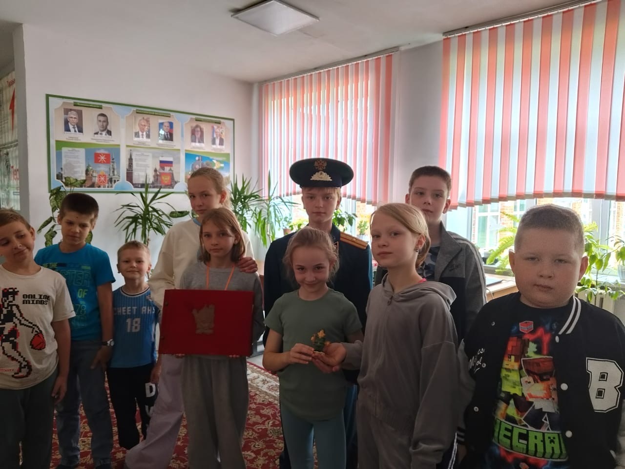 День профессий в пришкольном лагере.