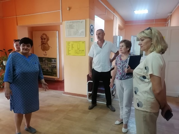Приёмка МКОУ "ЦО Краснолесский".
